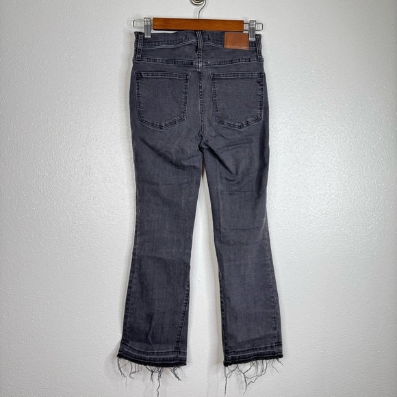 Madewell Cali Demi-Boot Jeans in Tobin Wash: Inset-Leg Edition Size 24 - Picture 5 of 11